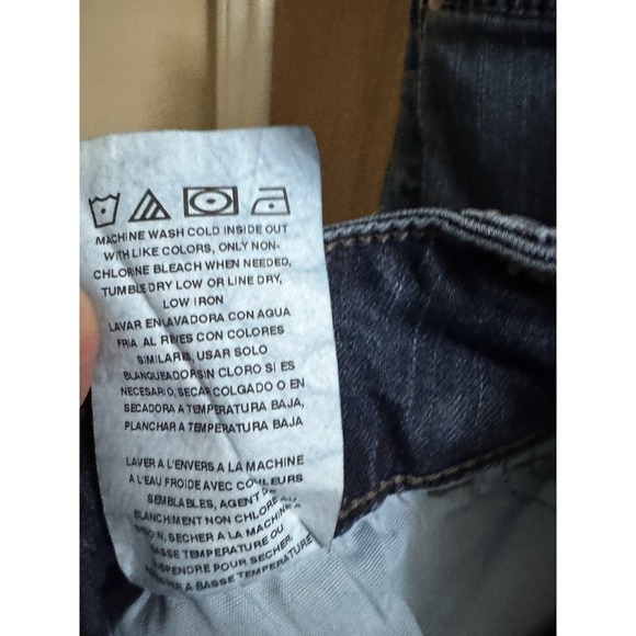 Riders By Lee Denim Blue Jeans Straight Leg Flare Plus Size 22W Women's Stretch - Picture 6 of 6